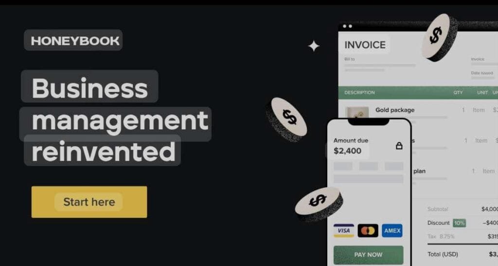 HoneyBook is a top-tier CRM