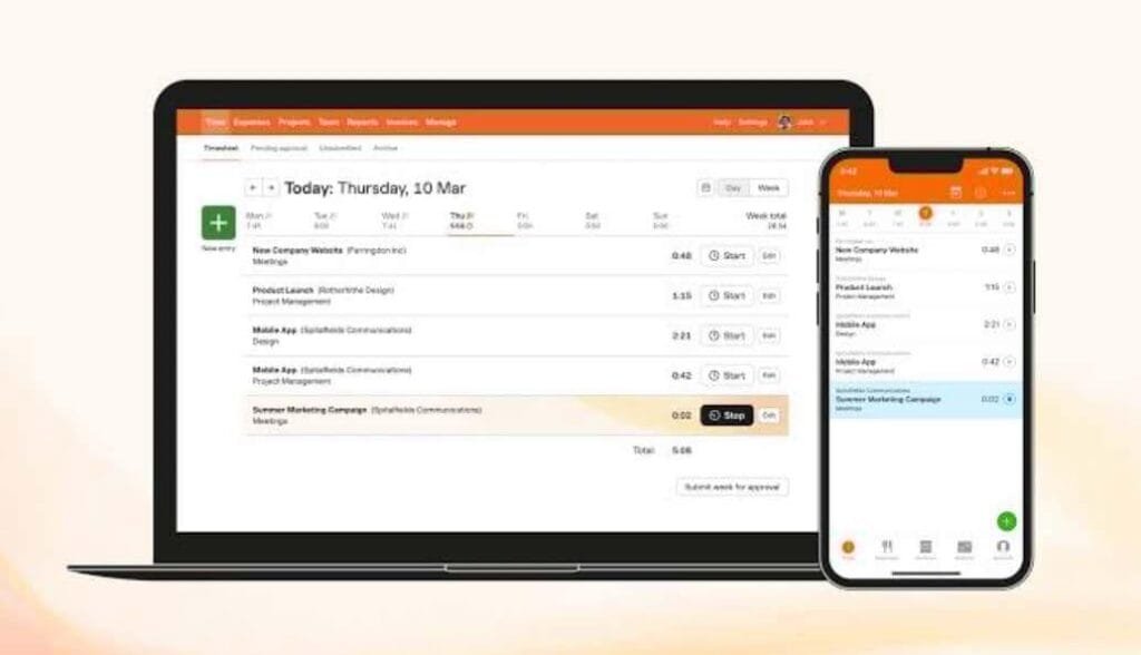 Harvest is ideal for freelancers who want both time tracking and invoicing in one platform.