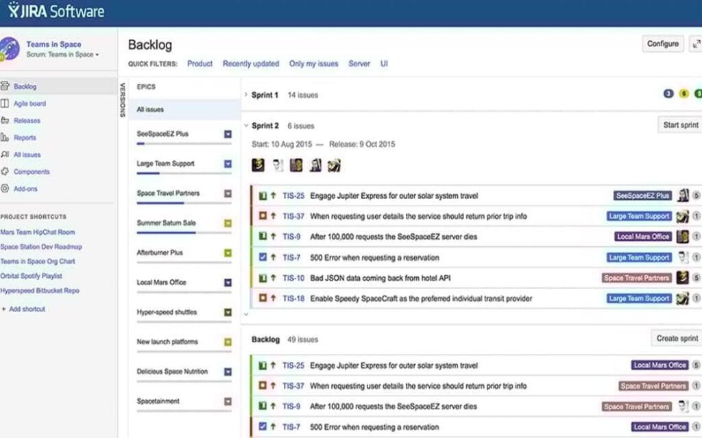 Jira is a top choice. Not only does it provide Kanban boards,